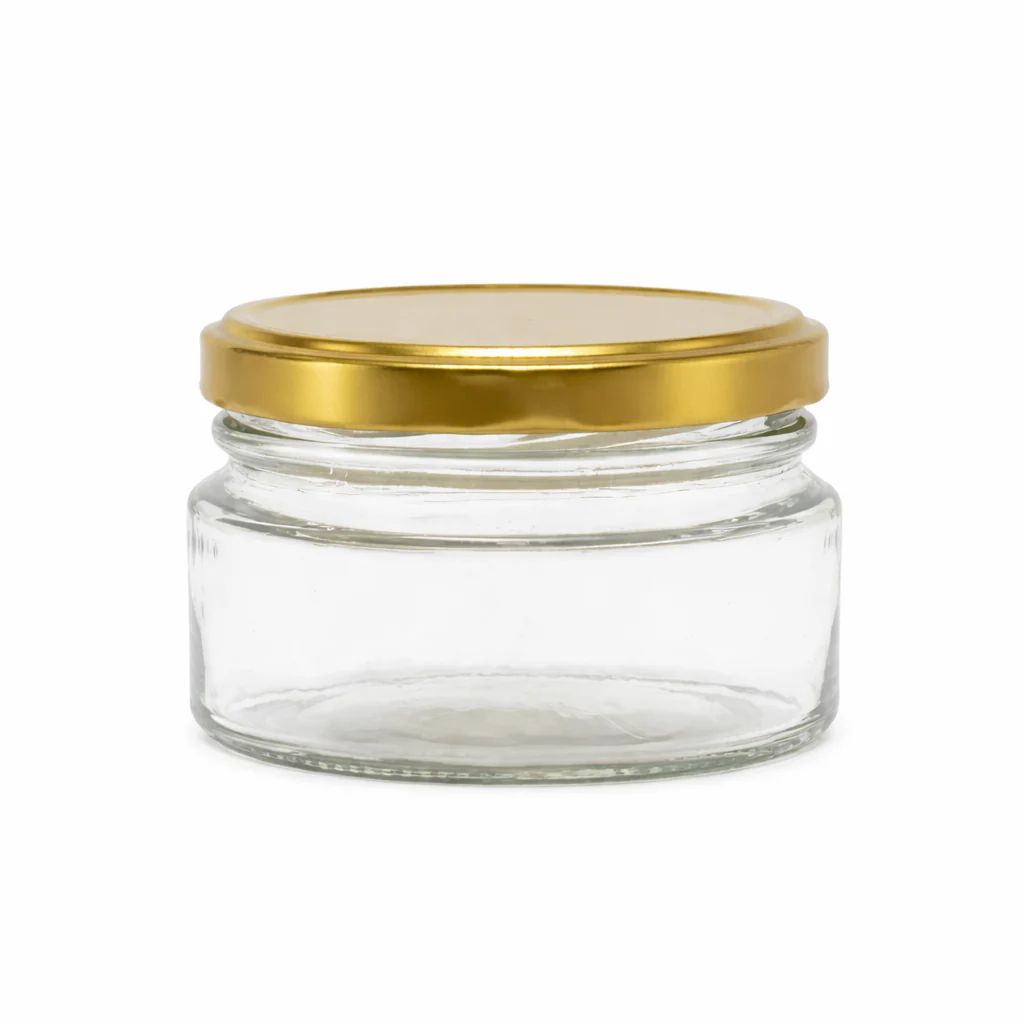 200ml Clear Multipurpose Jar With Cap - Image 3