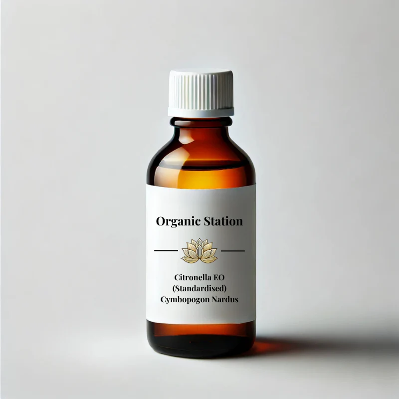 Organic Station Citronella EO (Standerdised to Spec.) Cymbopogon Nardus